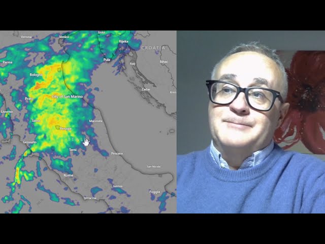 previsioni dettagliate per le prossime ore e per venerdì 31 ottobre