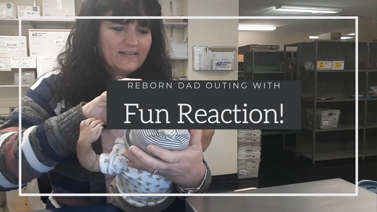 Reborn Fake Baby Outing with REACTIONS! Picking up my new oven!