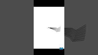 Draw A Ninja Design using python turtle! 😮 #python #shorts