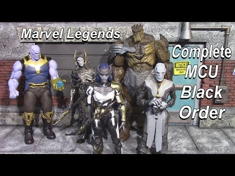 black order action figures