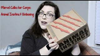 Marvel Collector Corps Animal Instinct Unboxing