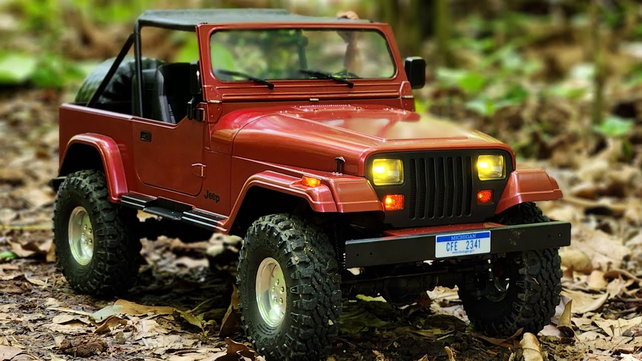 Rc Scale: 1/10 Crawler Jeep Wrangler YJ Mashigan | Forest Adventure