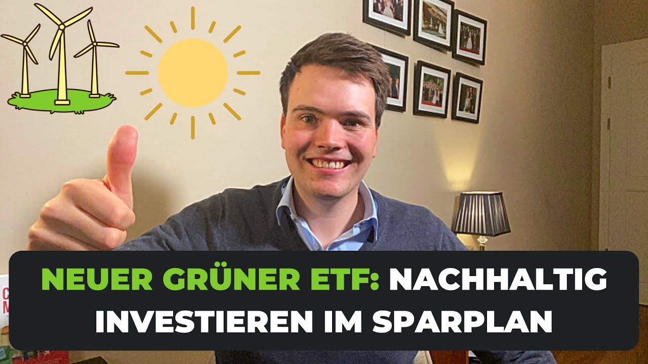 Mit Diesem Etf Investiere Ich Kunftig Nachhaltig In Saubere Energie Youtube