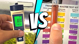 Aquarium pH Testing: 5-in-1 pH Electronic Meter vs API Freshwater Test Kit