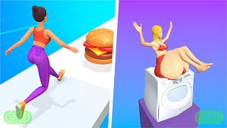 Twerk Race 3D All Levels vs Squeeze Girl Games New Update Android iOS Mobile Gameplay Walkthrough 🙈🙈 screenshot 4