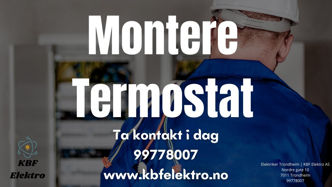 Montere Termostat