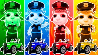 Цветные Автомобили для Полицейского Томми | Мультики для Детей | Долли и Друзья