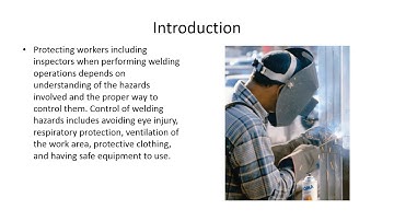 CWI Course Module - Module 2 Part 1 Welding Safety