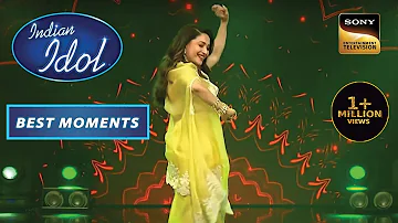 Indian Idol Season 13 | Madhuri जी का "Choli Ke Peeche" Song पर एक Special Dance | Best Moments