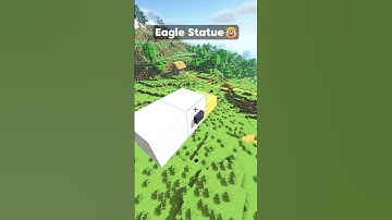 Minecraft Eagle Statue 🦅🤓 (Your Way
