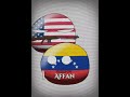 BREAKING NEWS💀☠️ || #countryballs #usa #venezuela || @Affan_thebdball