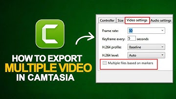 How to Export Multiple Clips from Same Project in Camtasia | Camtasia Beginner Tutorial