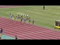 男子800m予選1組　2023千葉県高校総体