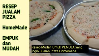 Resep Jualan Pizza Homemade Empuk dan Mudah