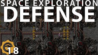 Umbrella, meteor defense (oh yeah, and blue circuits) | Factorio Space Exploration #18