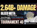 2.64B+ INITIAL DMG STRAT IN TOURNAMENT 40 | Anime Adventures [unedited]
