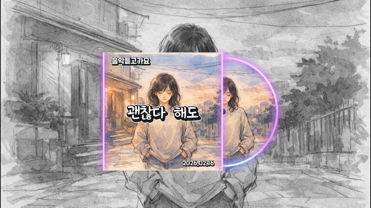 괜찮다 해도 | 음악듣고가요 (2026.02.16)