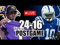 LAJOHNTAY WESTER IS SPECIAL! RAVENS BEAT COLTS 24-16 POSTGAME SHOW