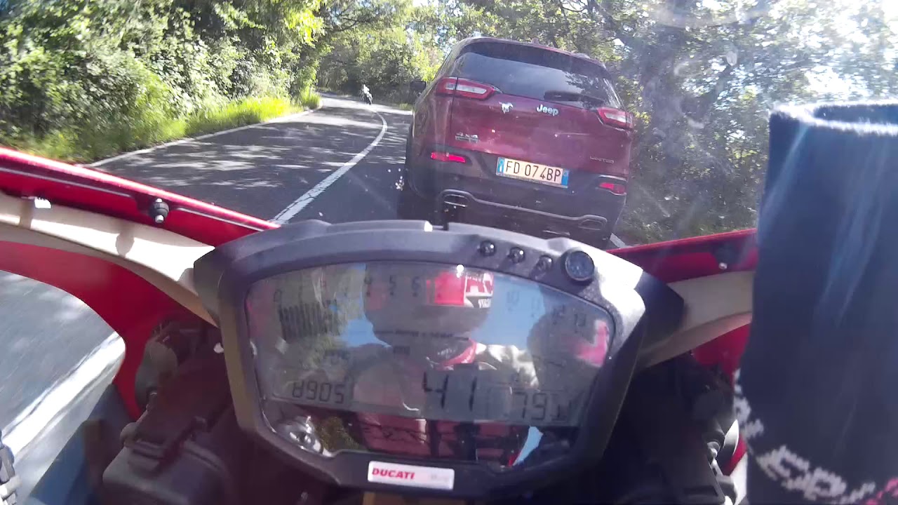 Ducati 1198 on board - Passo della Cisa