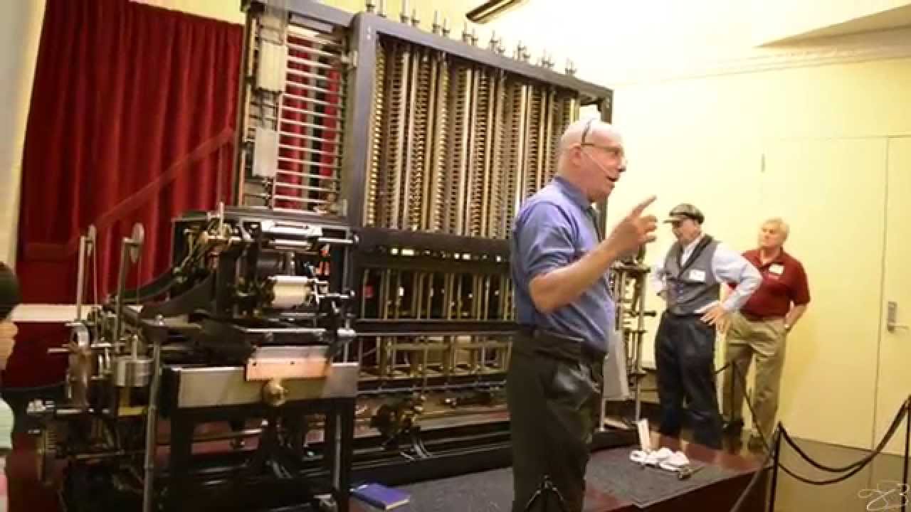 Computer History Museum Babbage Engine YouTube