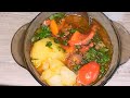 Необычно вкусное блюдо в казане.