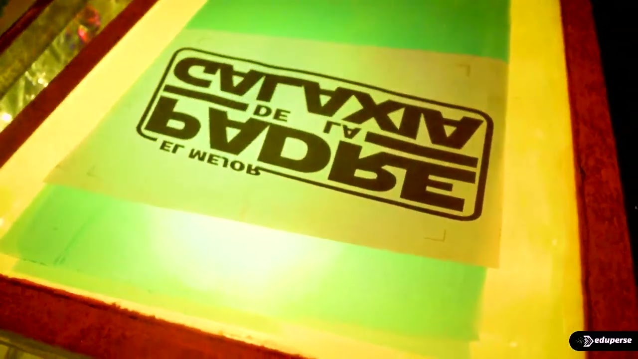 Lección 13. SERIGRAFIA PROFESIONAL DESDE CERO I proceso de Exposición