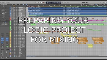 Preparing Your Logic Project for Mixing