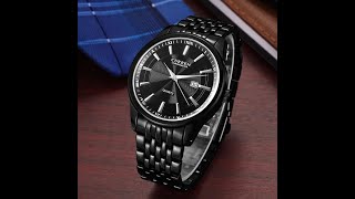 CURREN 8052 Black Gents Watch || Watch Style || Bangla Watch Tutorial ||