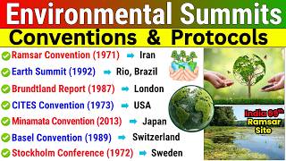 Download lagu Environmental Conferences and Protocols | Environment Summits Current Affairs | Env Conventions