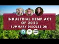 What is the industrial hemp act of 2023