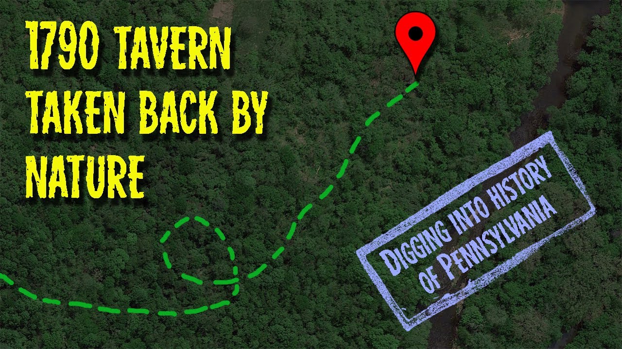 I found a historic 1790 ABANDONED TAVERN in woods of Pennsylvania
