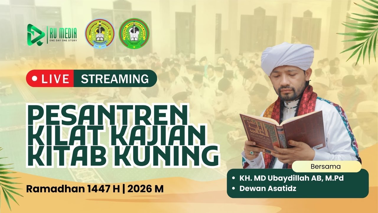 🔴LIVE KAJIAN PASARAN BULAN RAMADHAN PONPES ROUDLOTUL ULUM