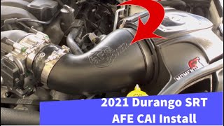 AFE CAI Install - 2021 Dodge Durango SRT 392