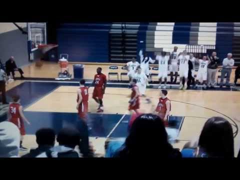 Special needs team manager Kevin Grow makes 4 three point baskets in under 2 minutes