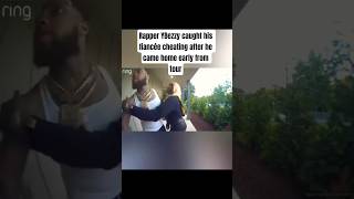 Rapper YBezzy caught his fiancée cheating after he came home early from tour