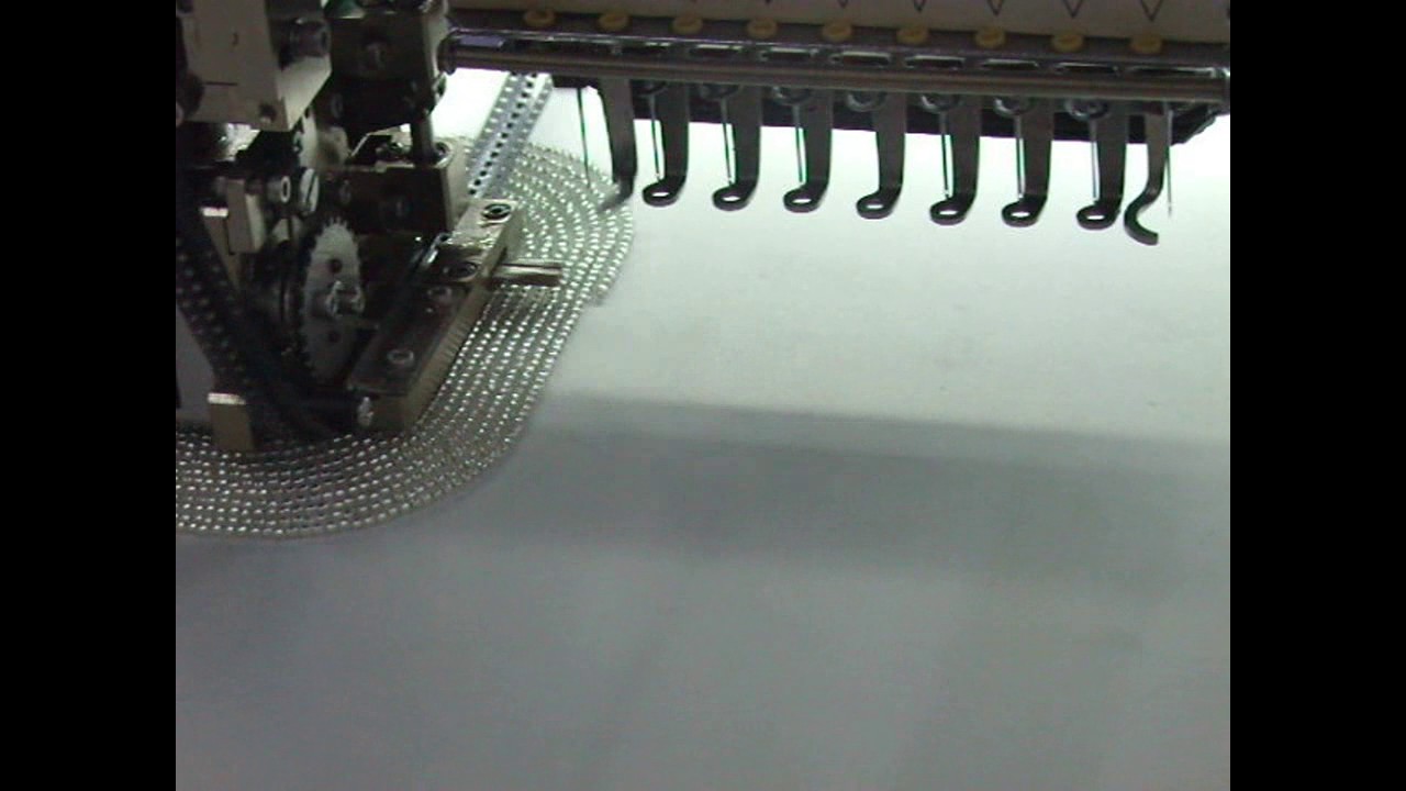 glass bead embroidery system YouTube