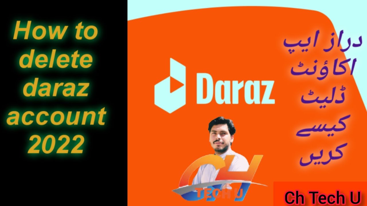 How to delete daraz account delete daraz account permanently 2023