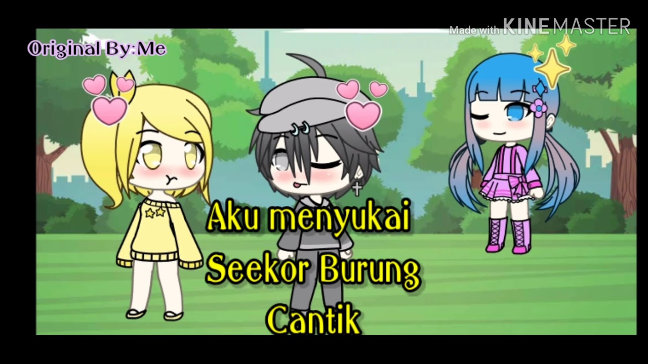 Aku Menyukai Seekor Burung Cantik/Glmm/Gacha life Indonesia. 