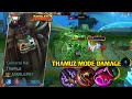 NYOBAIN THAMUZ DAMAGE LAWAN RUBY DI EXP LANE 🔥🔥- GAMEPLAY TOP GLOBAL THAMUZ 