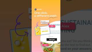 One click, a different path