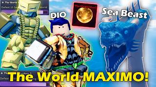 Precisei de vários SEA BEASTS pro poder MÁXIMO do DIO no ...