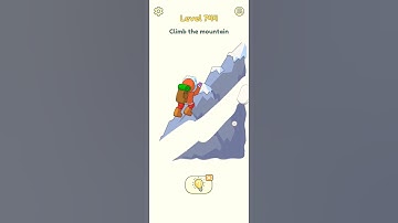 Climb the mountain | #Dop2 | Level 744 | Delete one part | ‎@Dop2Gaming1122 | #Short | #gaming1122