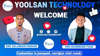 WELCOME TO YOOLSAN TECHNOLOGY  | Rugta Barashada ICT