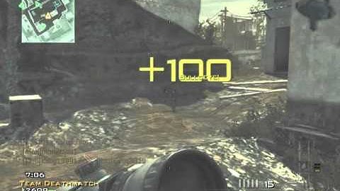 MW3-Cross map throwing knife #1
