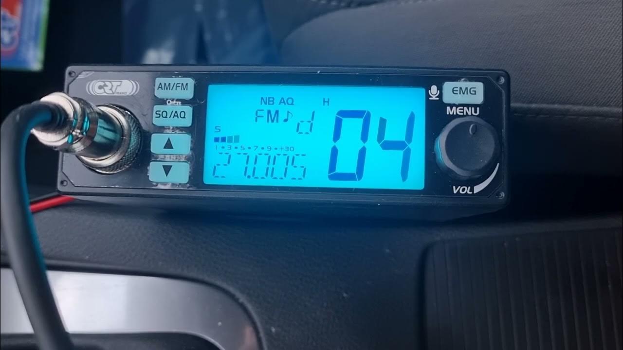 CRT Alpha Export CB Radio FM propagation RX YouTube