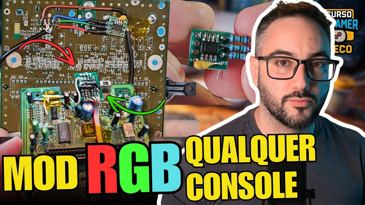 Aprenda a Fazer MOD RGB em Qualquer Console! 🎮🔥 - YouTube