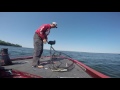 Austin Felix Catching Big Smallmouth on Lake Champlain