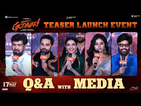 Qbackslashu0026A With Media At Gangs Of Godavari Teaser Launch Event | Vishwak Sen | TFPC - TFPC