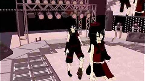 {MMD} NewComers Lepht and Rite Go My Way (model Download)