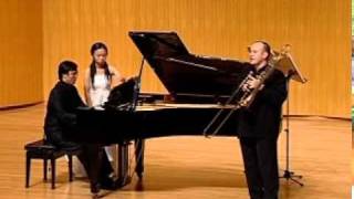 C Debussy "Clair De Lune" For Trombone and Piano Arr.By A.Nyankin